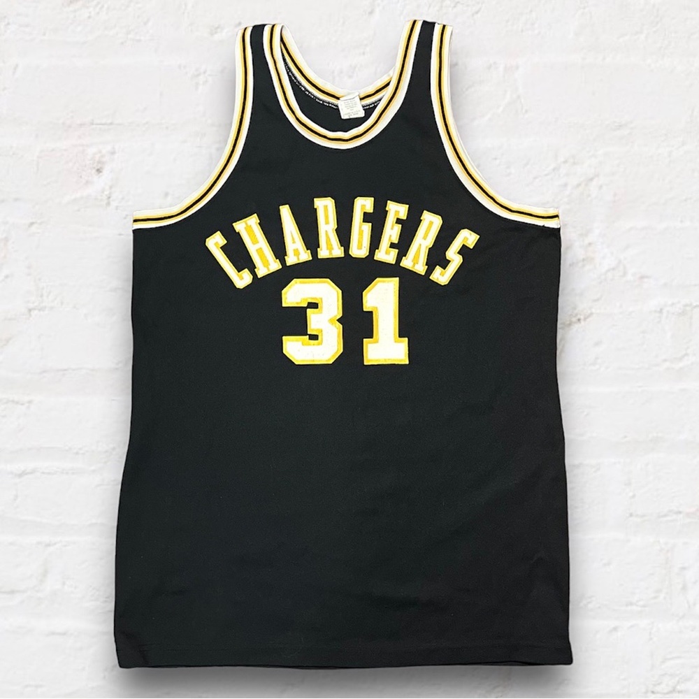 Vintage 80’s Chargers Basketball Jersey